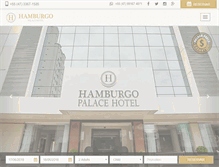 Tablet Screenshot of hamburgopalace.com.br